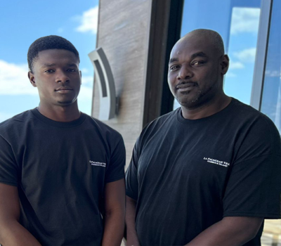 maintenace team Harbour Island Bahamas villa rentals
